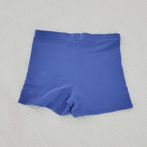 Forever 21 Highwaisted Bootie Cotton Shorts in Periwinkle